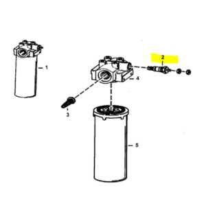 Senzor filtru hidraulic miniincarcator Bobcat 653