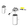 Senzor filtru hidraulic miniincarcator Bobcat 751